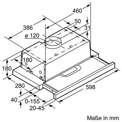 Máy Hút Mùi Bosch DFT63AC50