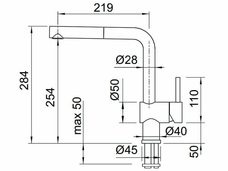 Vòi rửa bát Blanco Linus-S 565.68.350