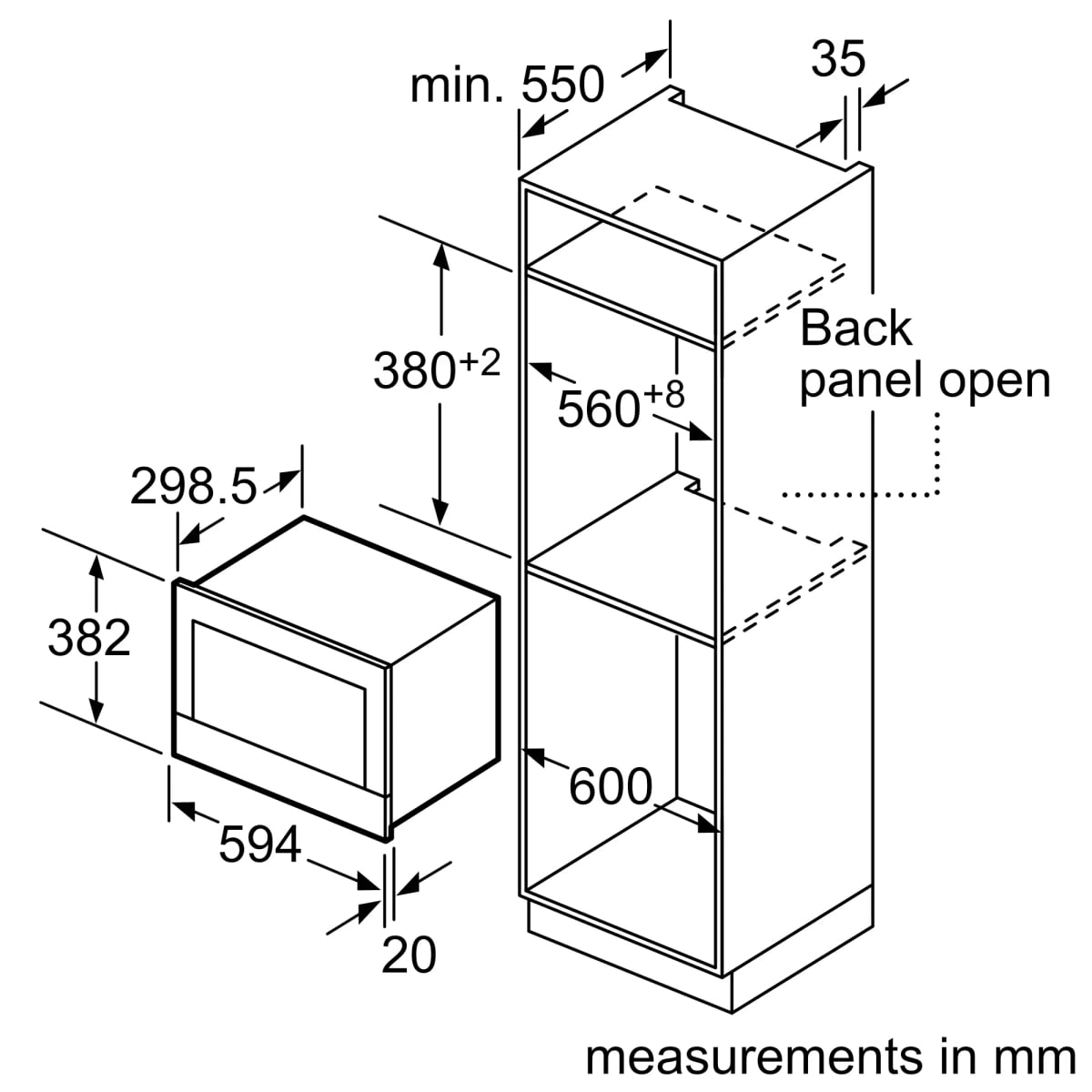 Lò Vi Sóng Bosch BFL634GB1B