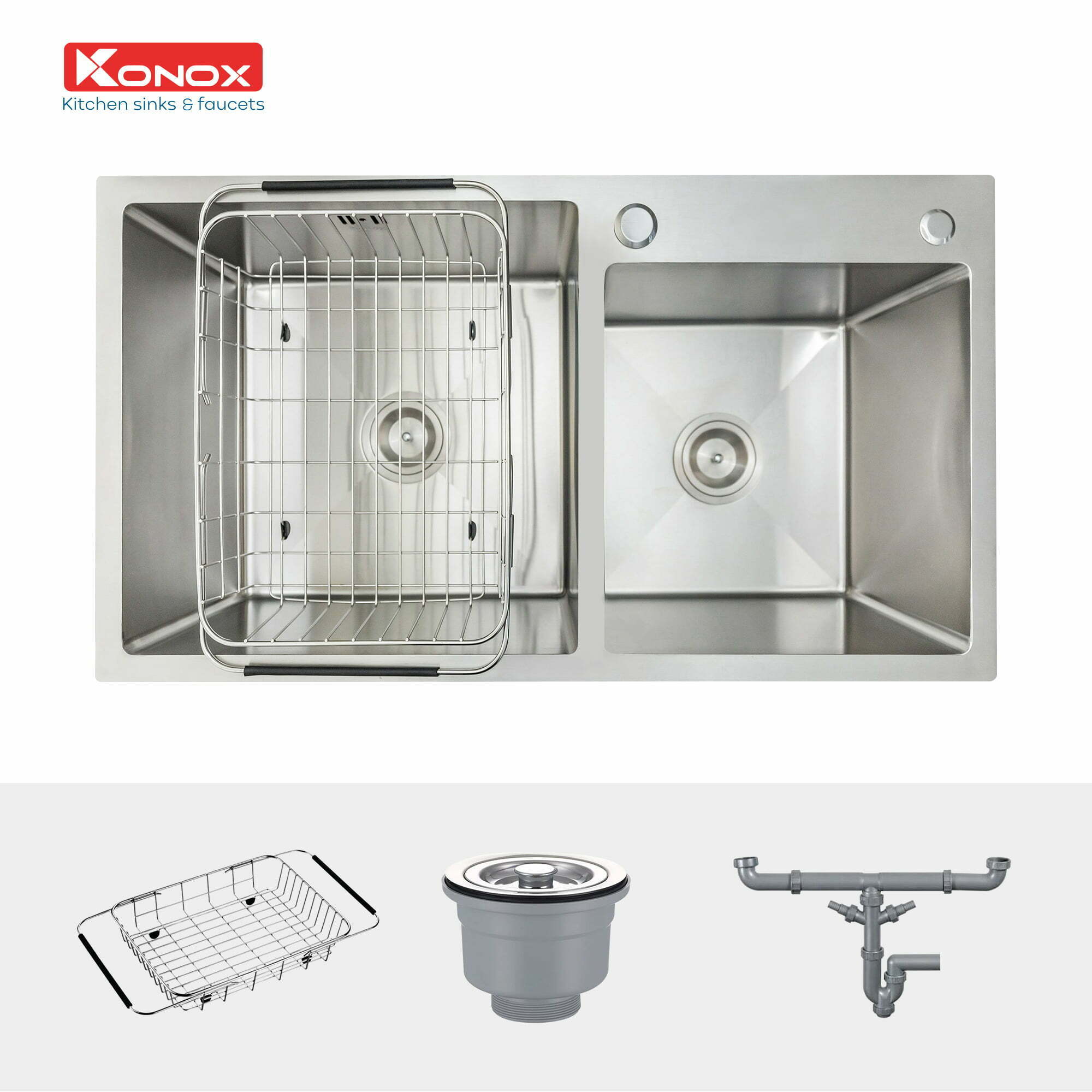 Chậu Rửa Bát Inox KONOX Overmount sink KN8245DO