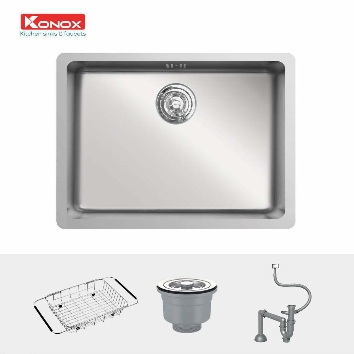 Chậu Rửa Bát Inox KONOX Undermount sink KN5444SU