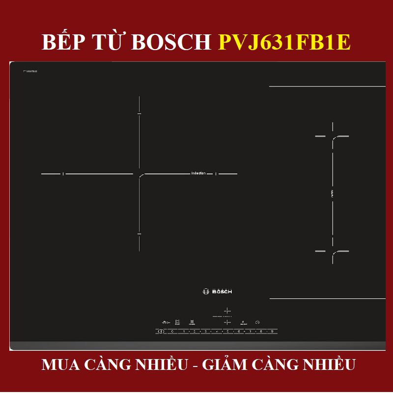 Bếp từ Bosch PVJ631FB1E