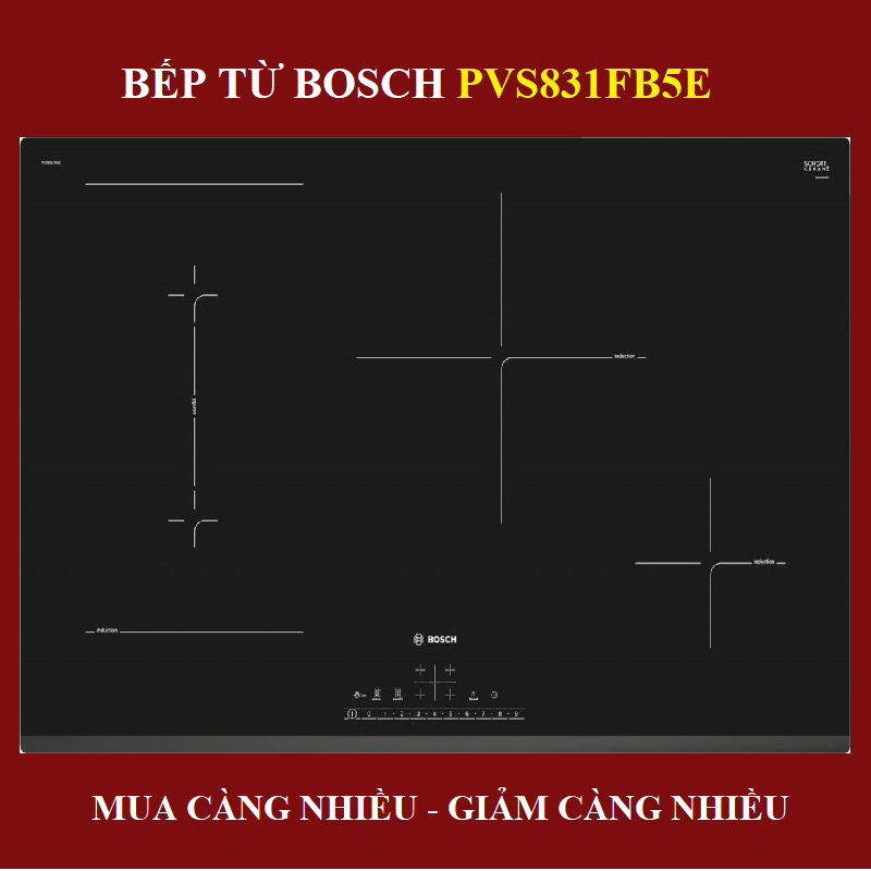 Bếp từ Bosch PVS831FB5E