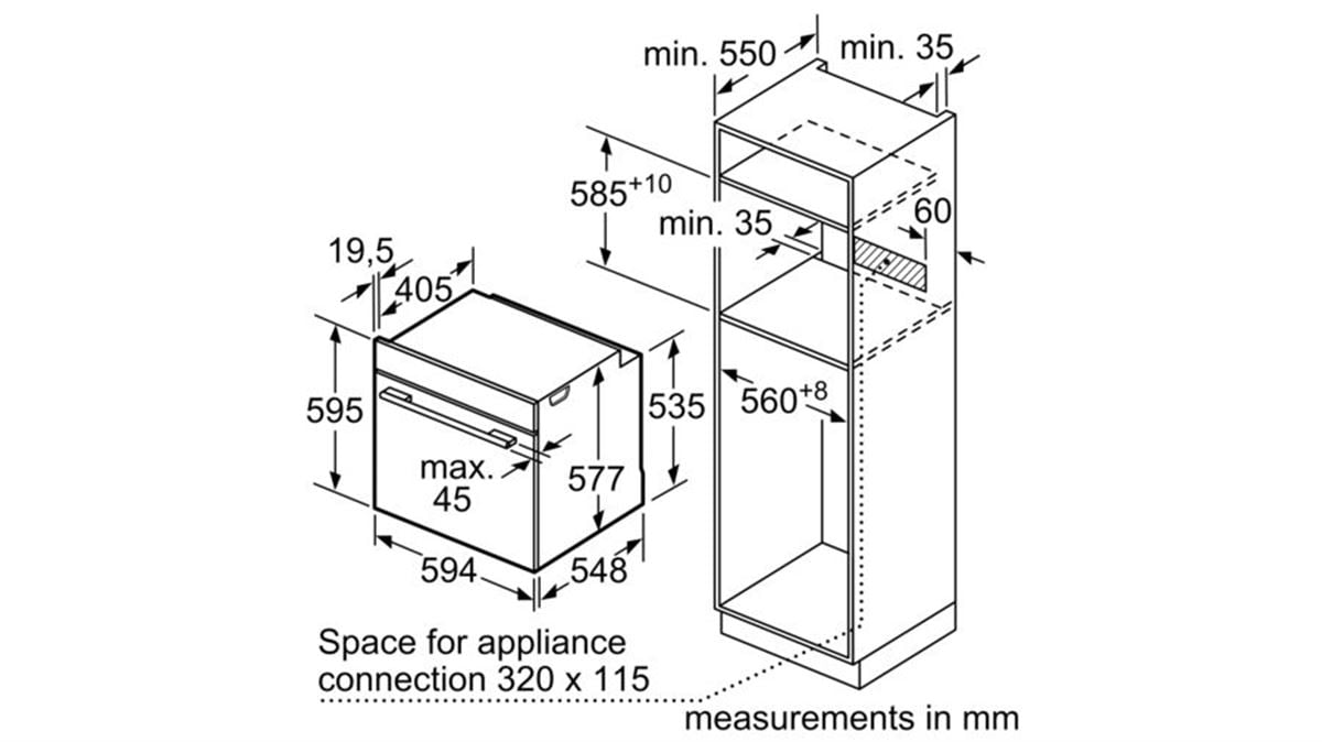 Lò Nướng Bosch HBG633BB1B