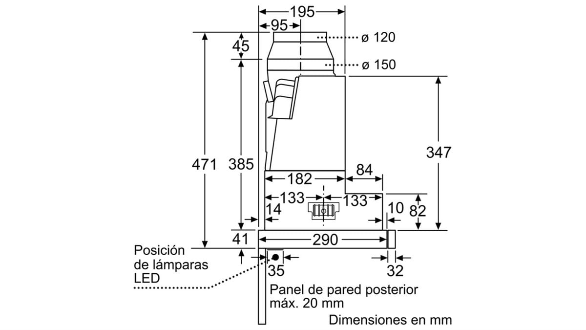 Máy Hút Mùi Bosch DFS067J50B