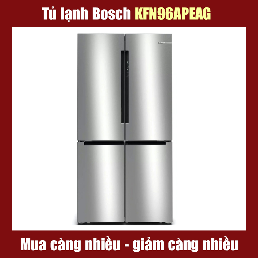 TỦ LẠNH SIDE BY SIDE BOSCH KFN96APEAG