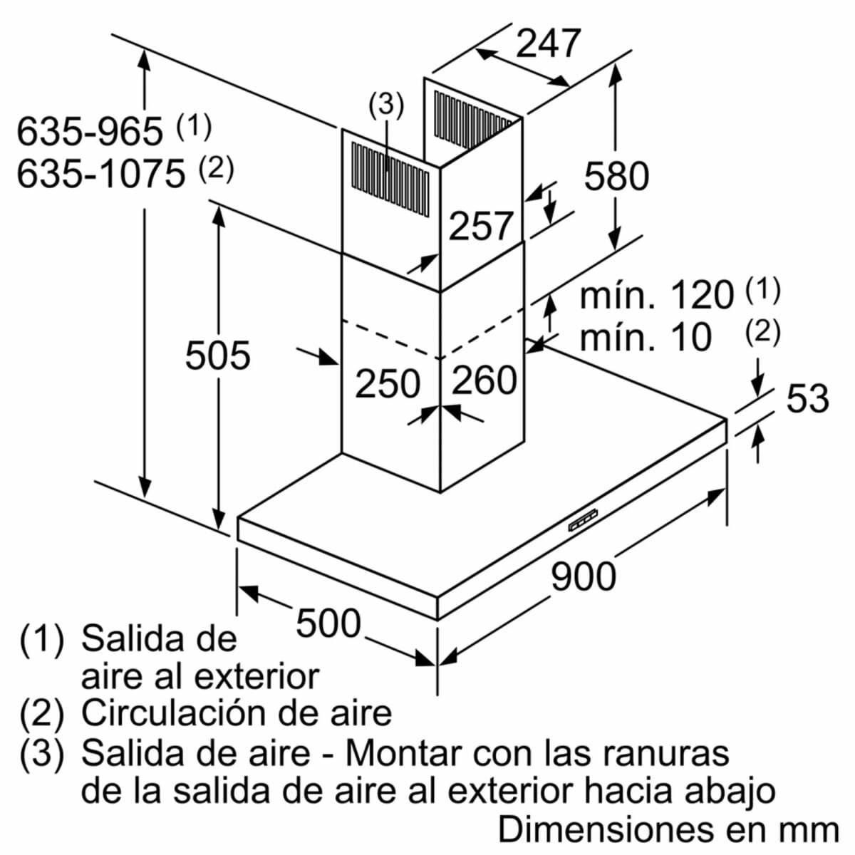 Hút mùi Bosch DWB96BC50 90cm