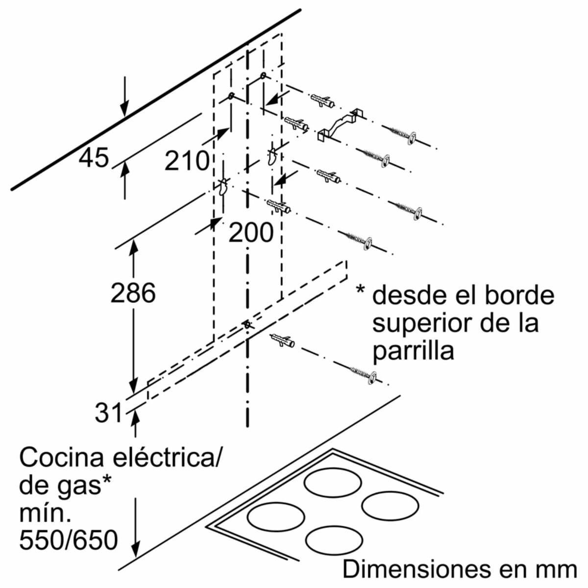 Hút mùi Bosch DWB96BC50 90cm