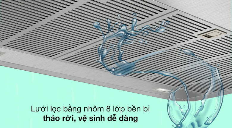 Máy Hút Mùi Đảo Bosch DIB98JQ50B 90cm