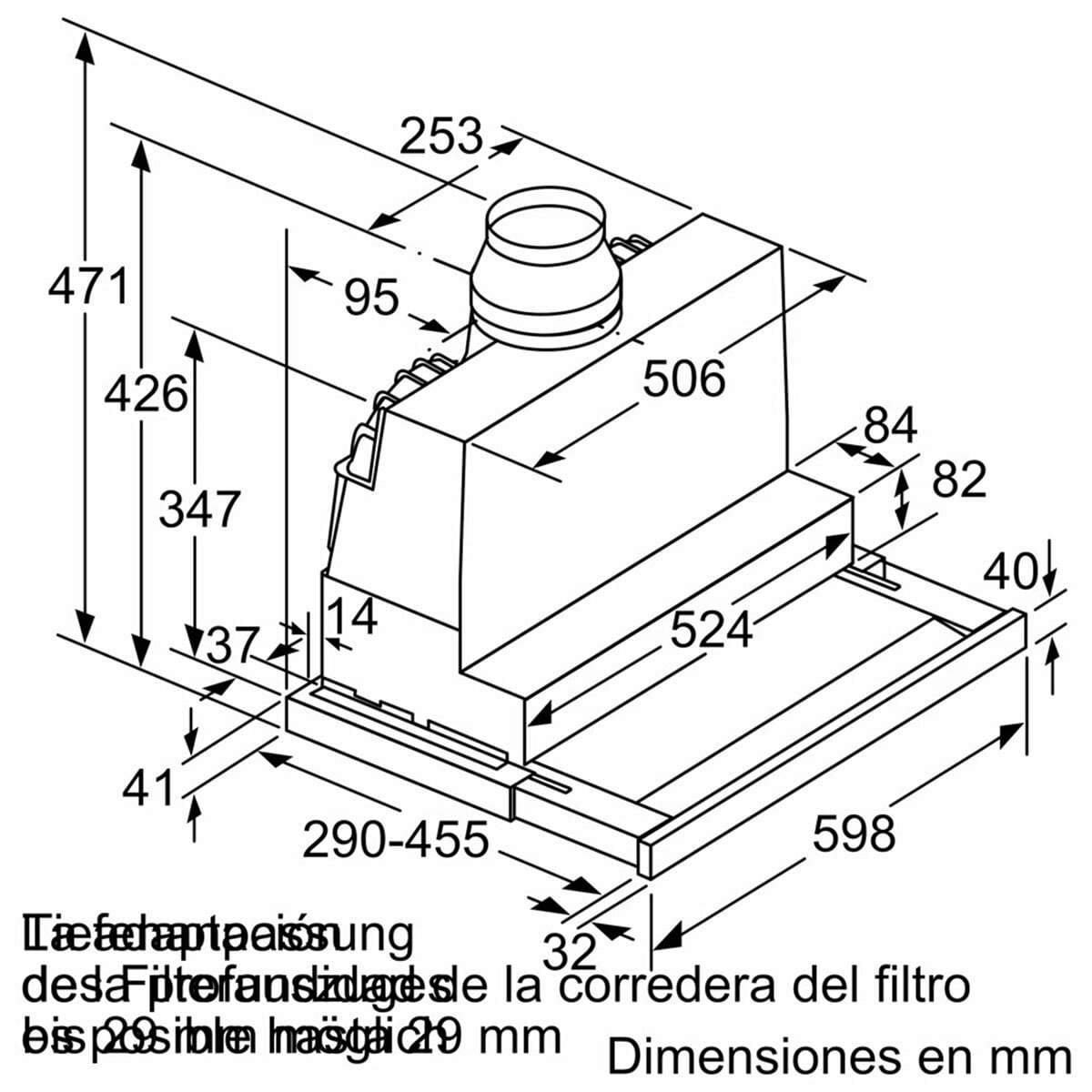 Máy Hút Mùi Bosch DFS067K51 60cm