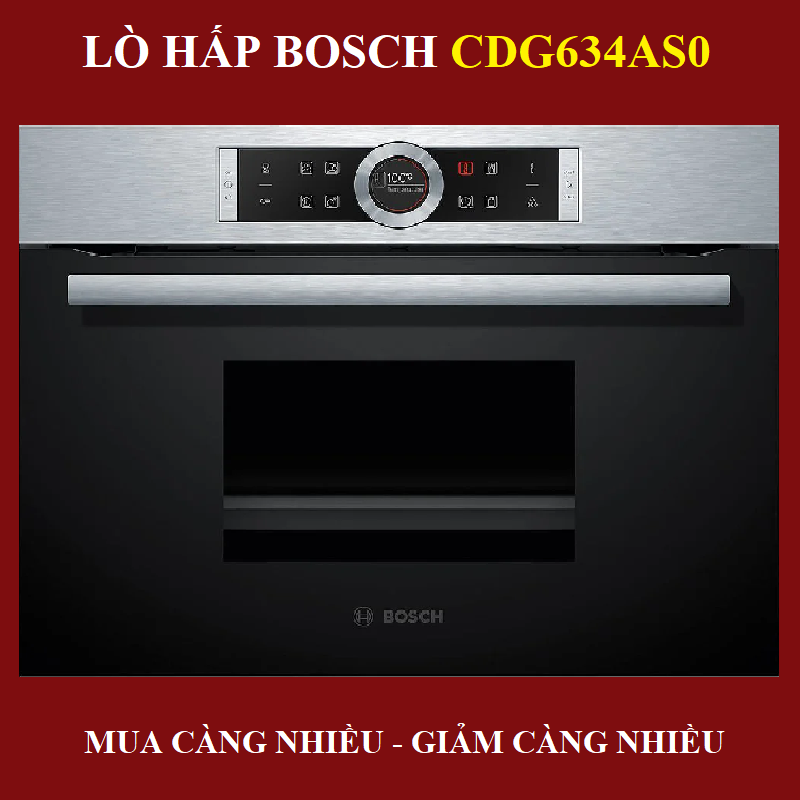 Lò hấp Bosch CDG634AS0