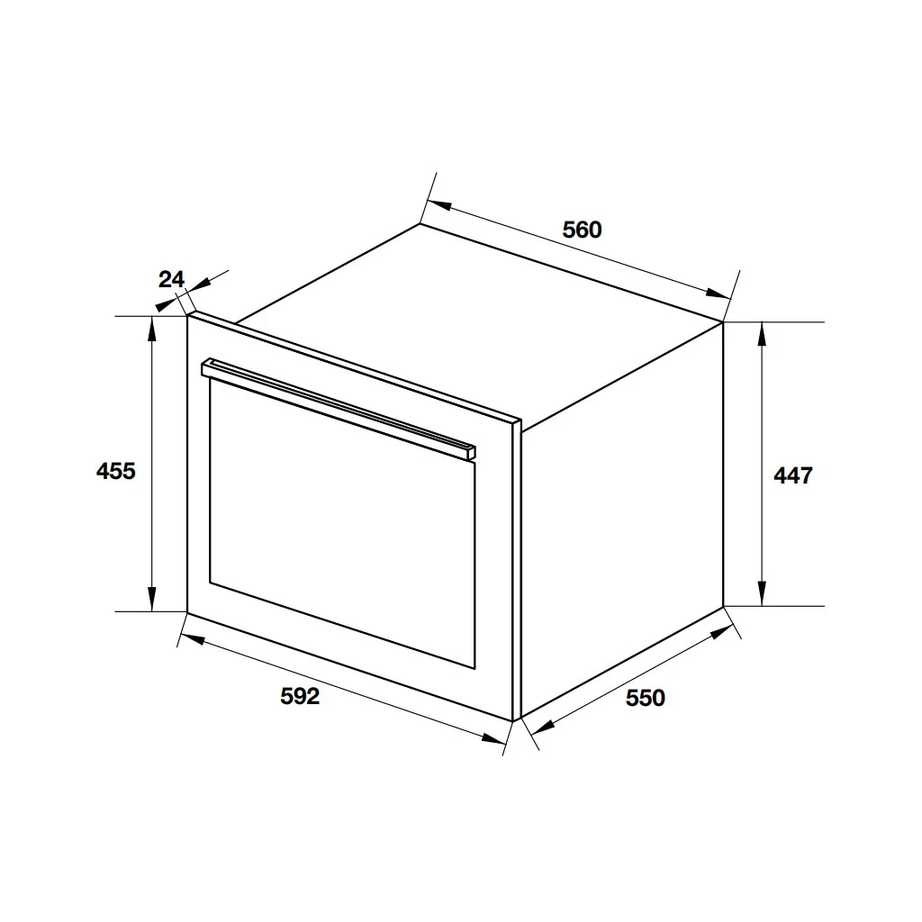 Tủ rượu Hafele HBW-G24A 538.11.800