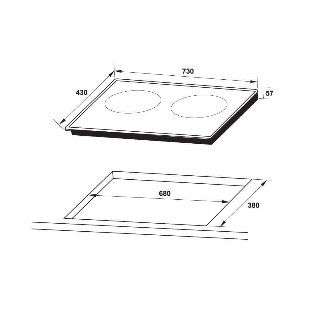 BẾP TỪ HAFELE HC-I3732A 536.61.736