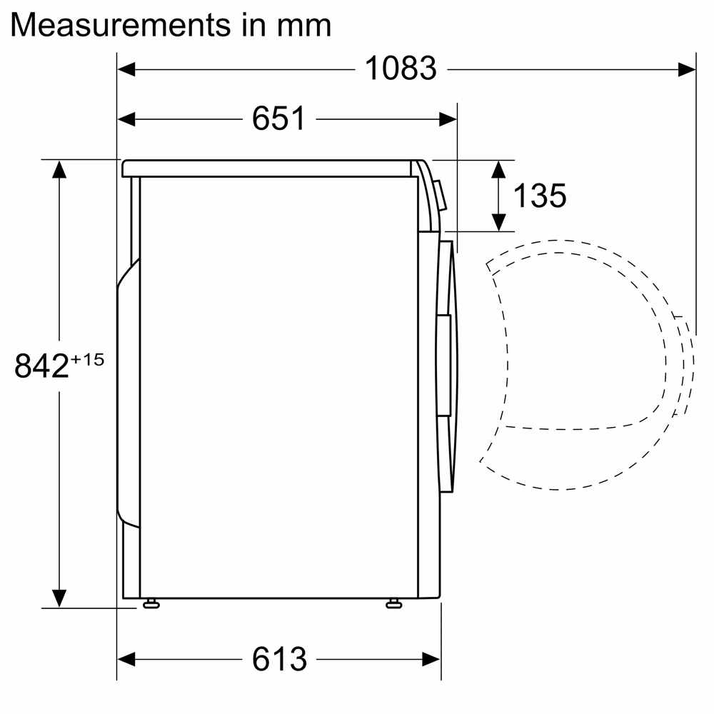 Máy Sấy  BOSCH WTH83008SG Seri 4