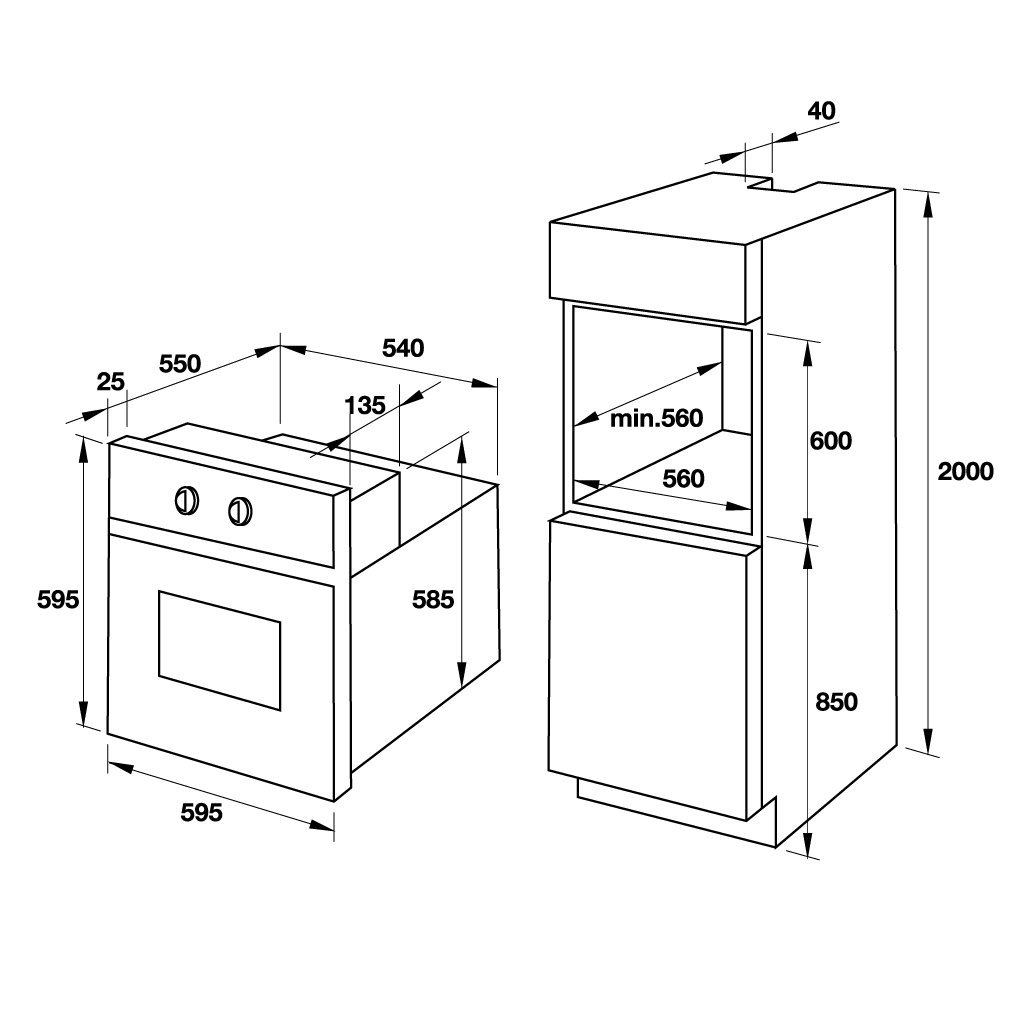 LÒ NƯỚNG HAFELE HO-T60C 535.02.721