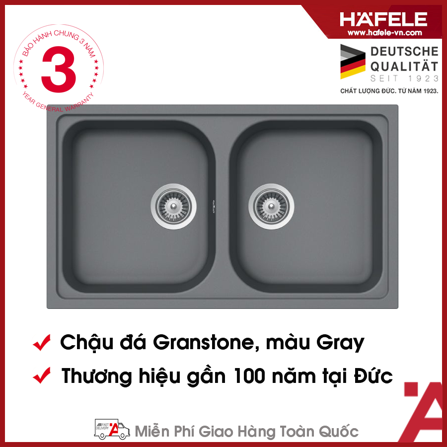 CHẬU ĐÁ HAFELE HS19-GEN2R90 570.35.580