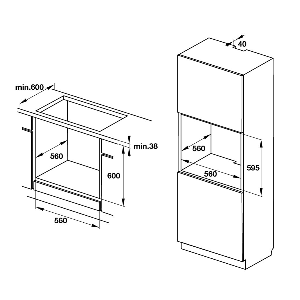 LÒ NƯỚNG HAFELE HO-K60B 534.05.581