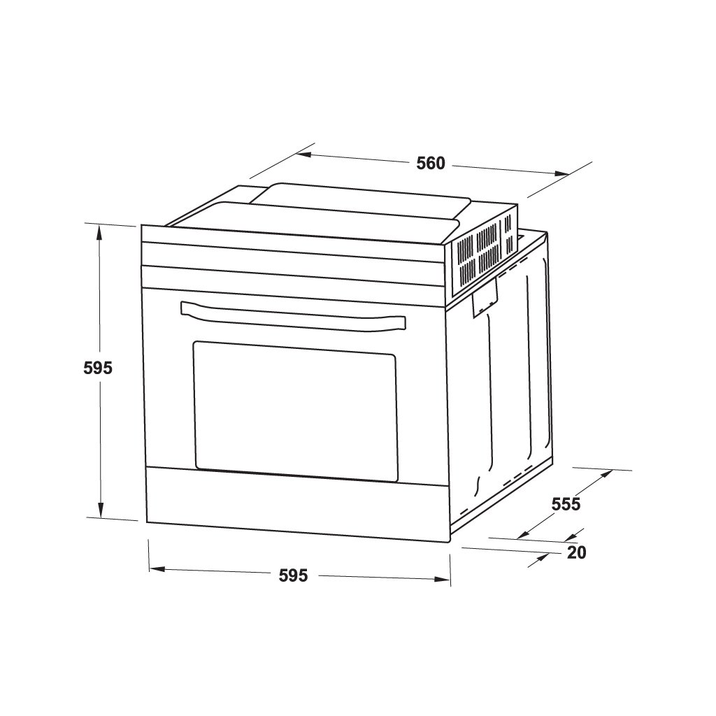 LÒ NƯỚNG HAFELE HO-4K70A 538.61.451