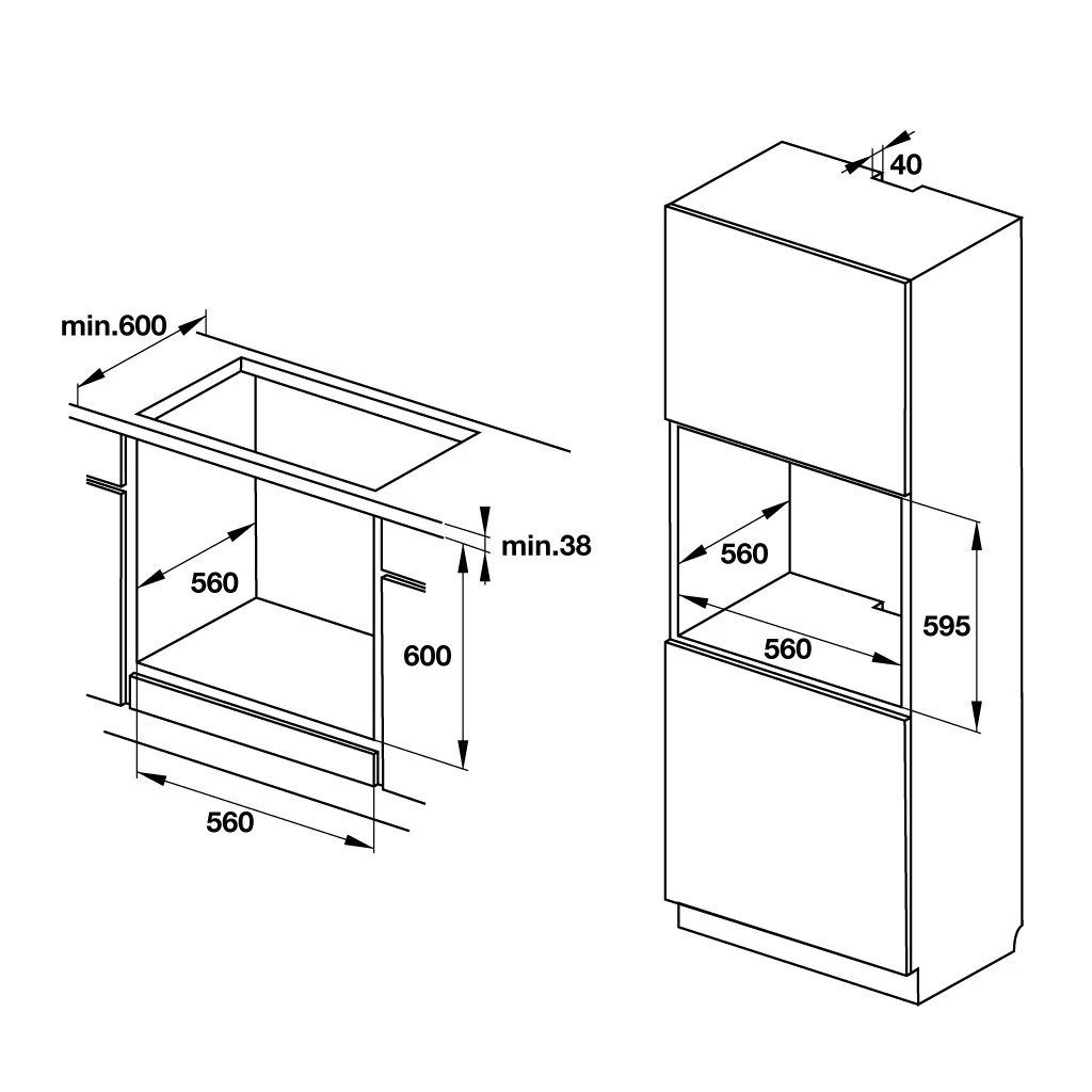 LÒ NƯỚNG HAFELE HO-T60D 534.05.561