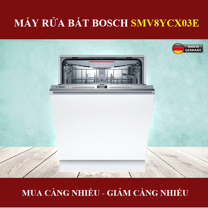 Máy Rửa Bát BOSCH SMV8YCX03E