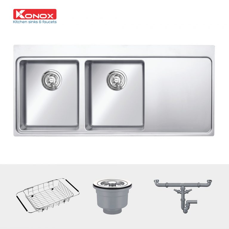 CHẬU RỬA CHÉN BÁT KONOX TURKEY SINK MIRO 1160