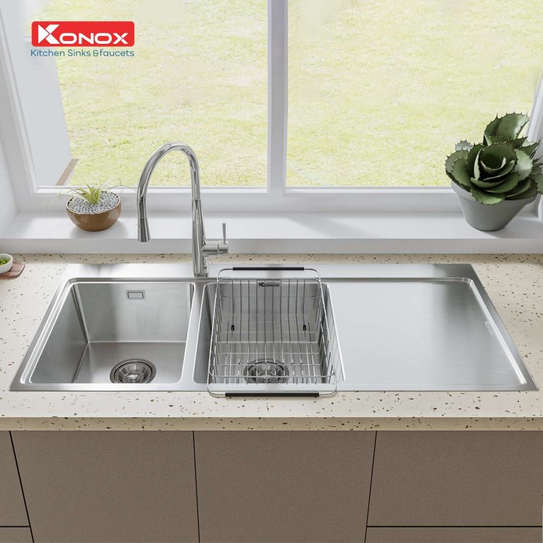 CHẬU RỬA CHÉN BÁT KONOX TURKEY SINK MIRO 1160