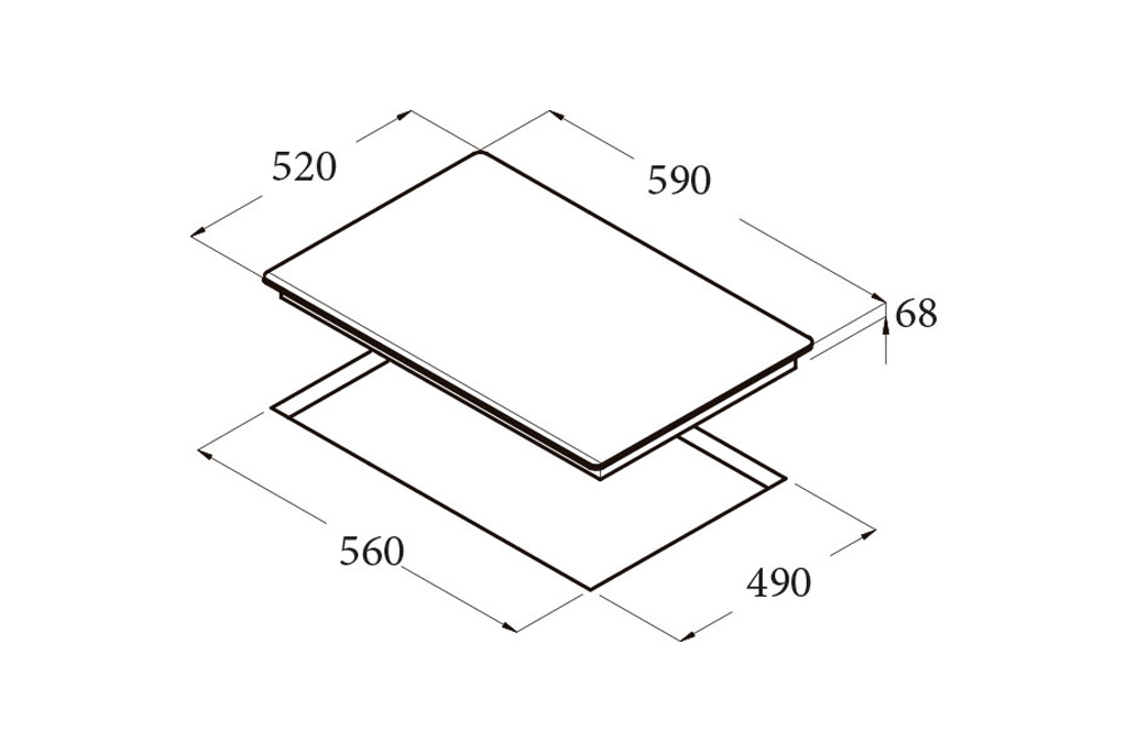 Bếp Từ CATA IB 603 WH