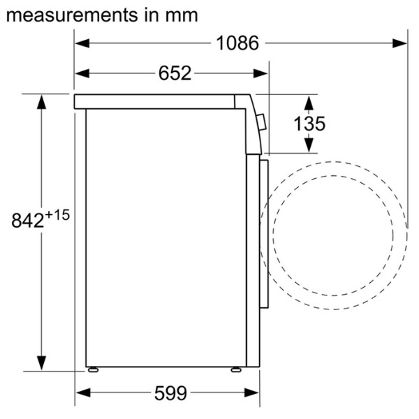 MÁY SẤY TỤ HƠI BOSCH WPG24100MY