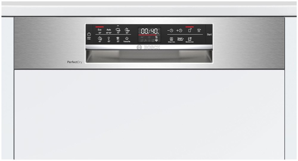 MÁY RỬA BÁT BOSCH SERIE 6 SMI6ZCS49E BÁN ÂM SẤY ZEOLITH