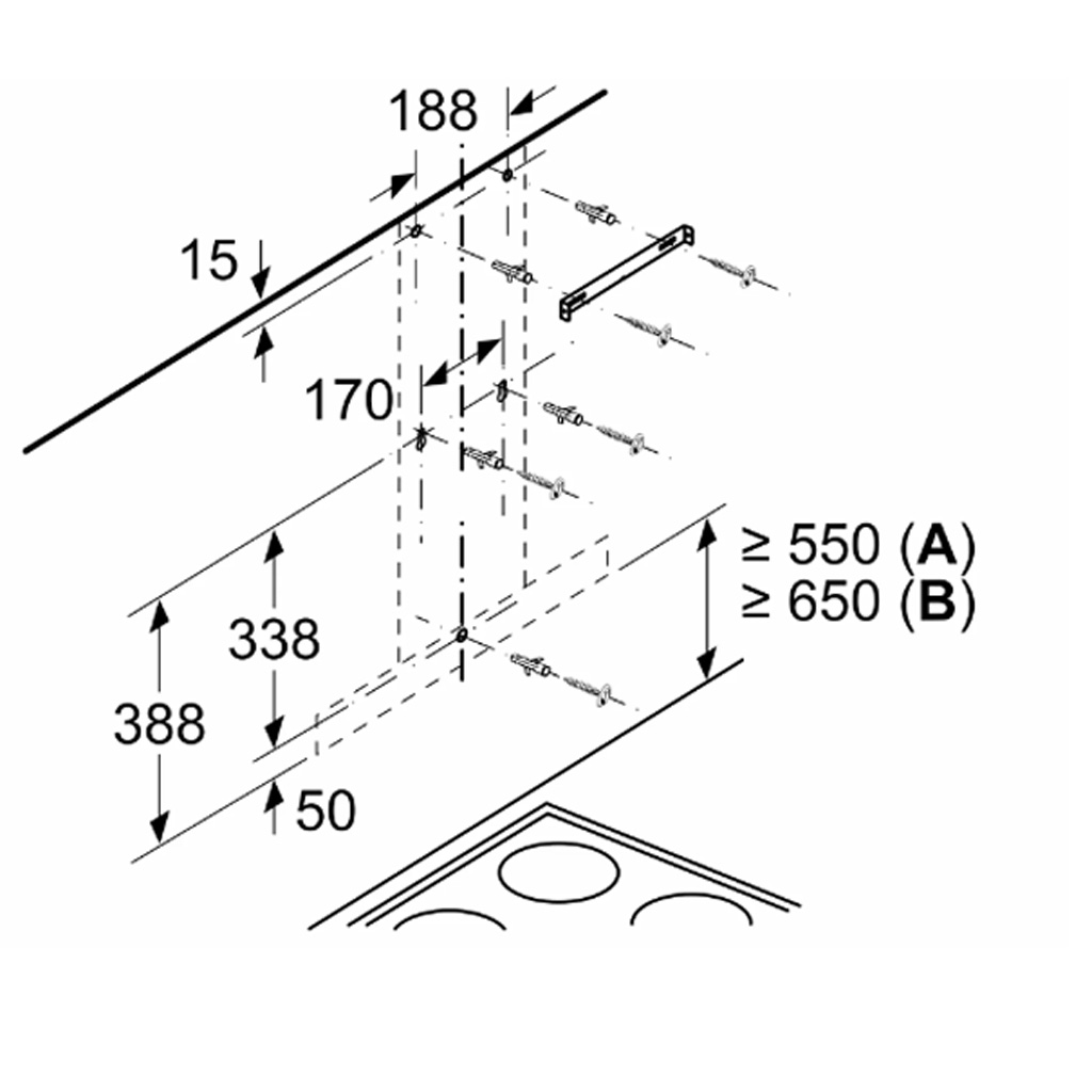 MÁY HÚT MÙI BOSCH DWB67BK61T